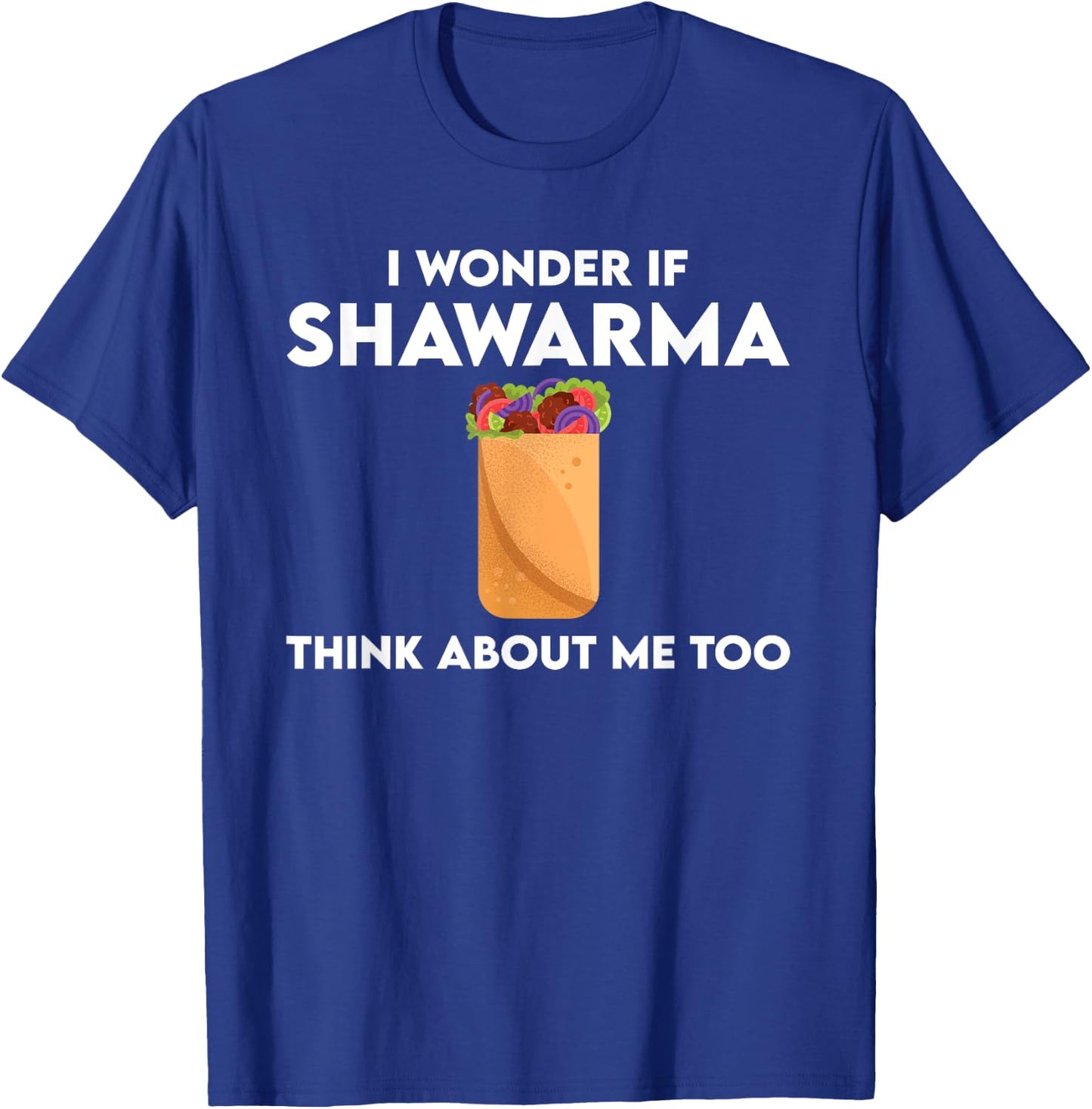 Funny Shawarma Lover Outfit Arab Kebab Dish T-Shirt - T-Shirt | Royal