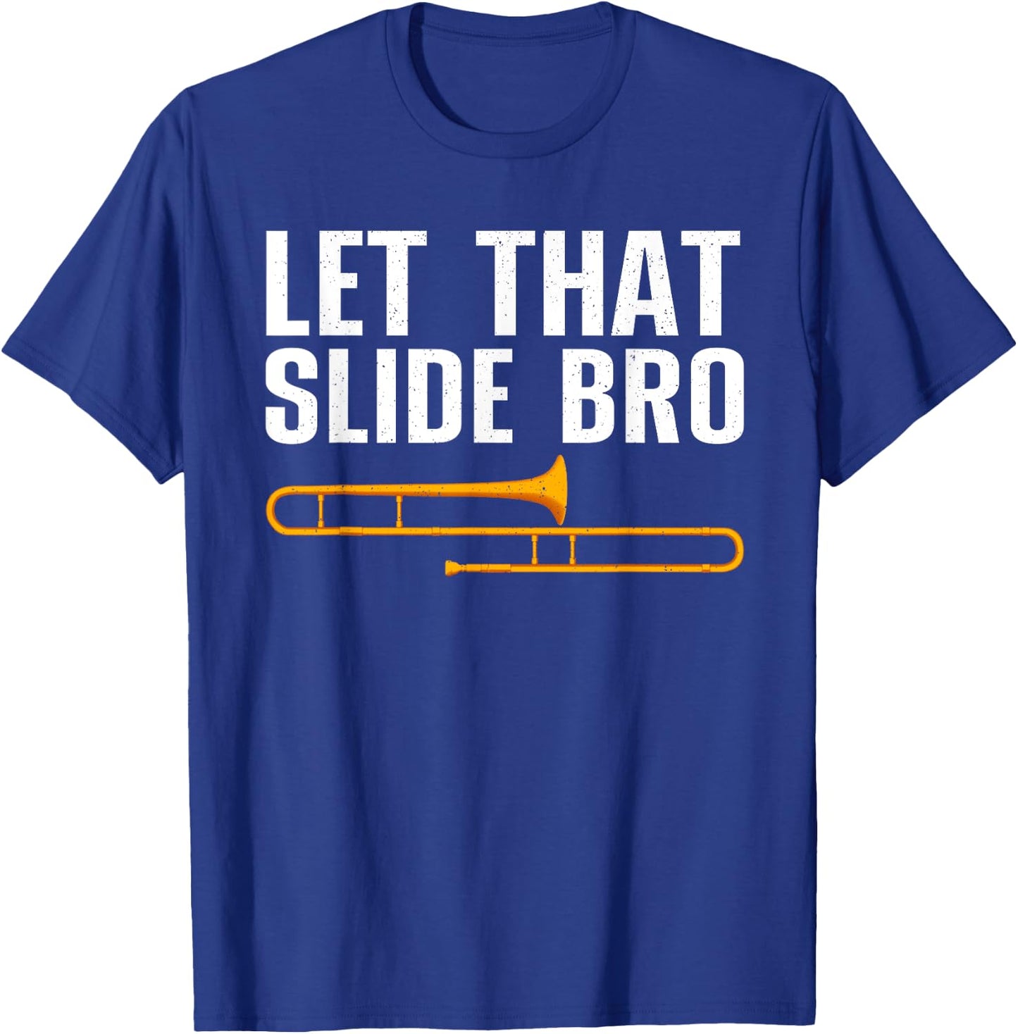 Funny Trombone Art Women Trombone Lover Trombonists T-Shirt - T-Shirt | Royal