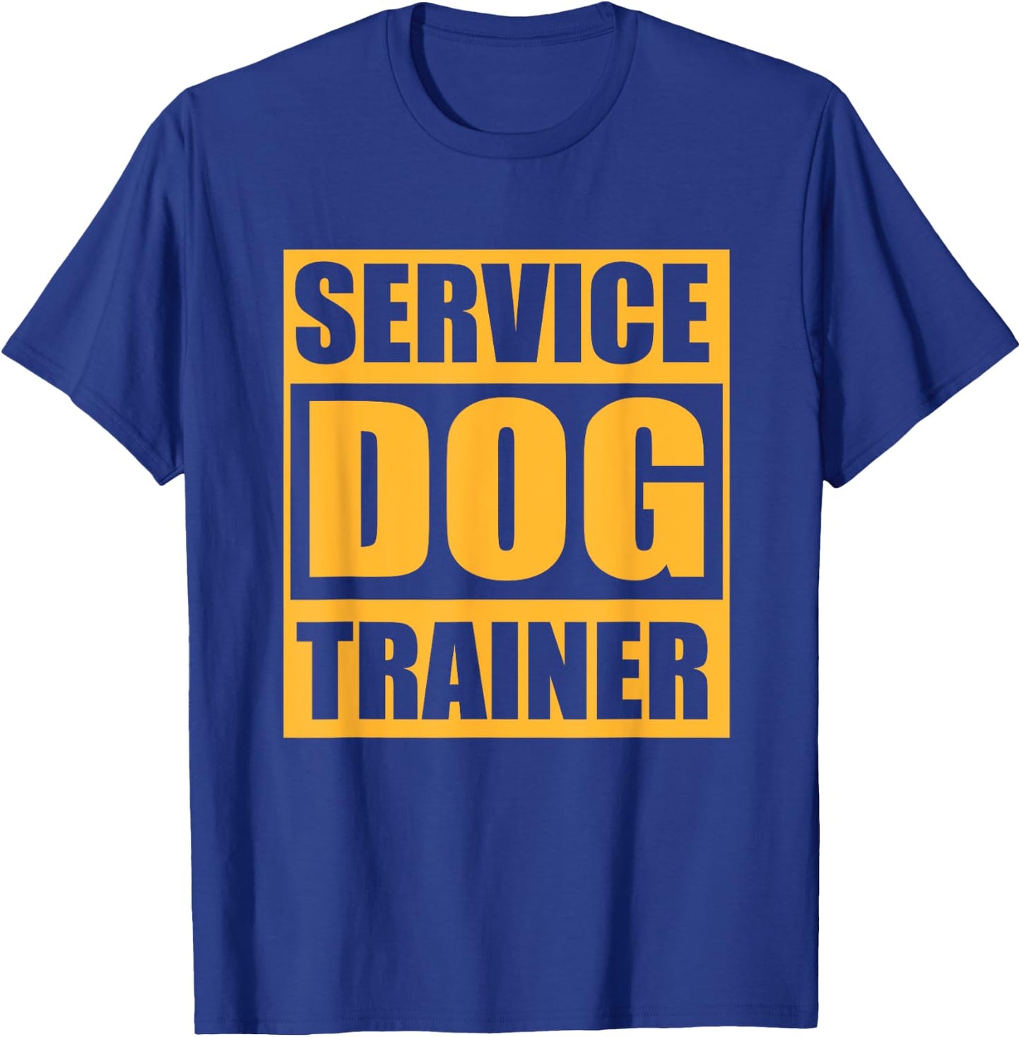 Dog Handler Training Service Dog Trainer T-Shirt - T-Shirt | Royal