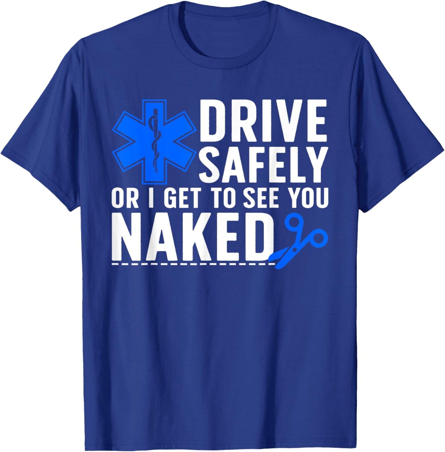 Cool EMT Women Medical Assistant Paramedic EMS Medic T-Shirt - T-Shirt | Royal