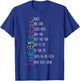 Classic Composers, Classical Music, Musical Notes T-Shirt - T-Shirt | Royal