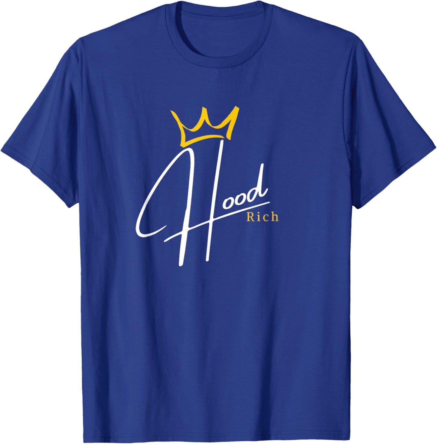 Hood Rich T-Shirt - T-Shirt | Royal