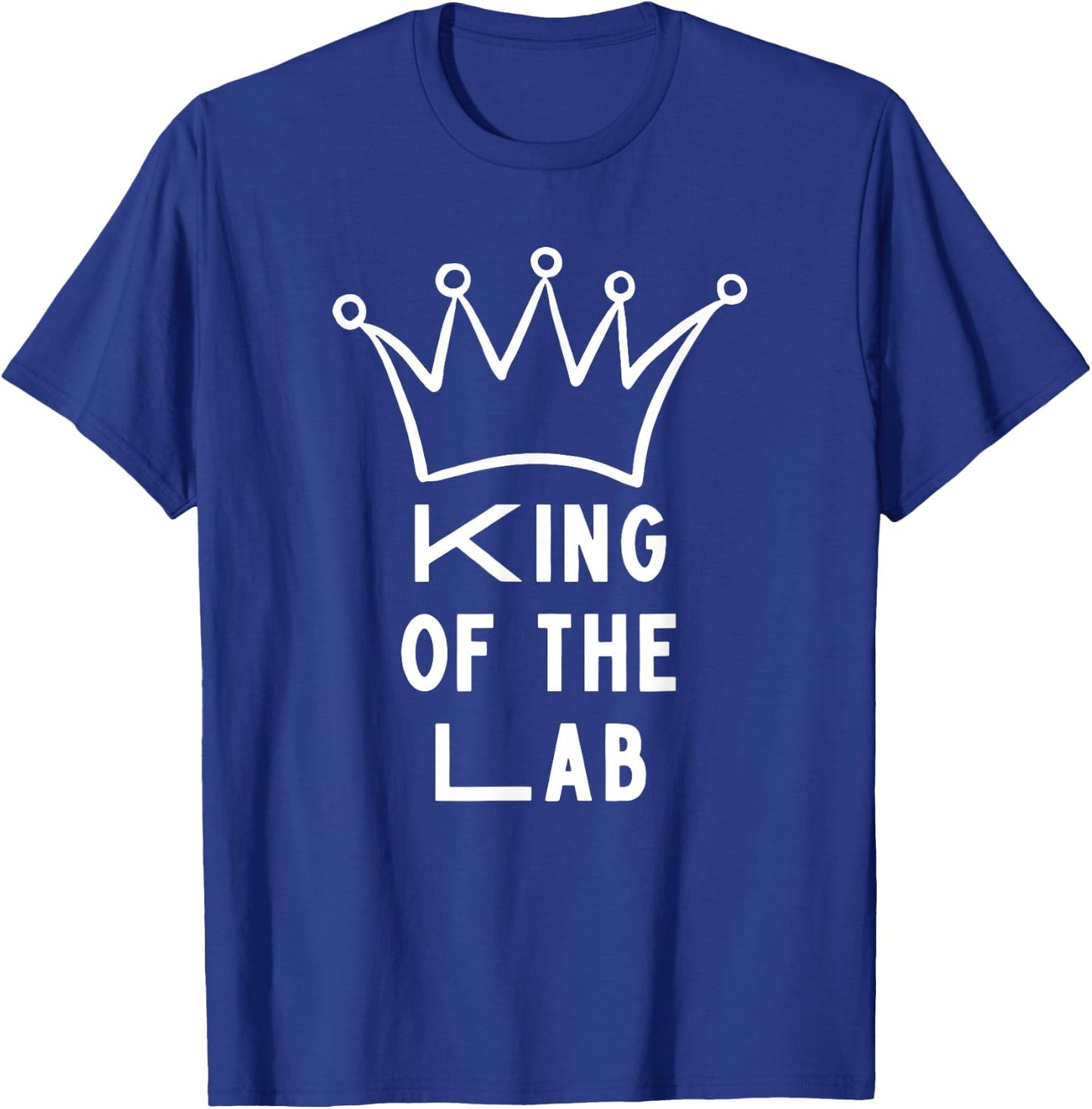 King of the Lab Jeffersonian T-Shirt - T-Shirt | Royal