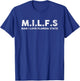 MILFS Man I Love Florida States Vintage T-Shirt - T-Shirt | Royal