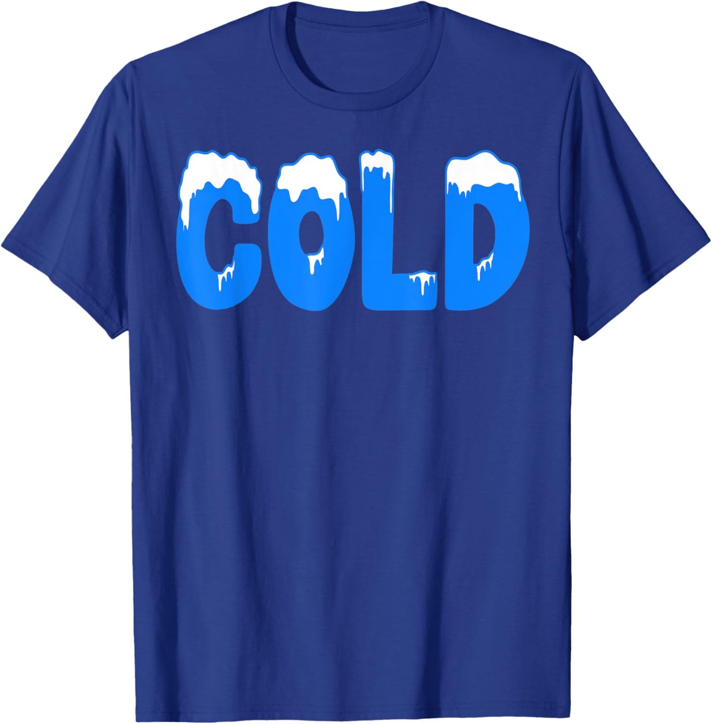 Funny Hot and Cold Costume Halloween Family Matching T-Shirt - T-Shirt | Royal