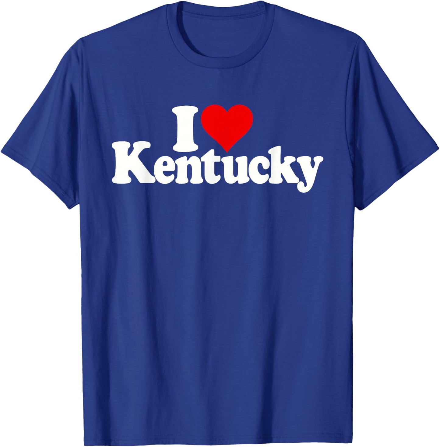 I Love Heart Kentucky Ky T-Shirt - T-Shirt | Royal
