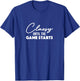 Classy Until The Game Starts Football Mom T-Shirt - T-Shirt | Royal