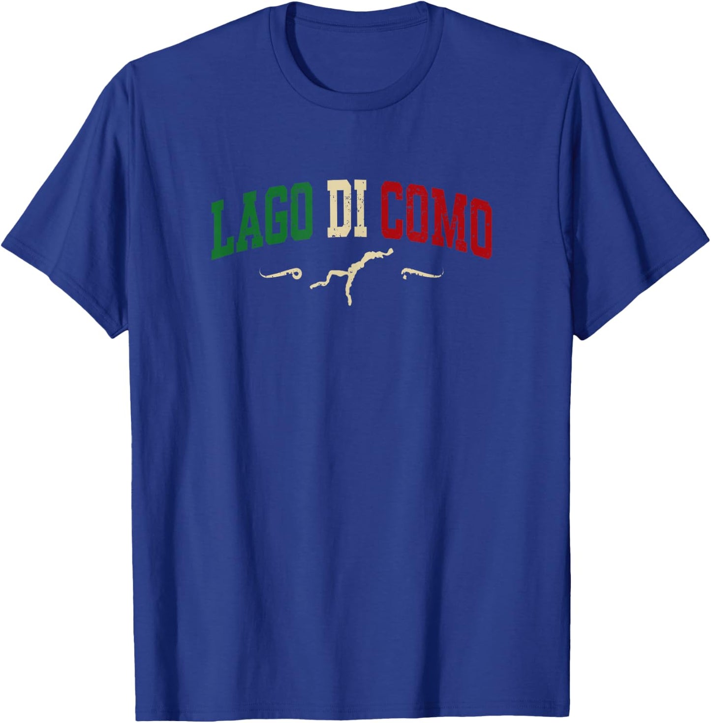 Lake Como Lake Como Italy Holiday Souvenir T-Shirt - T-Shirt | Royal