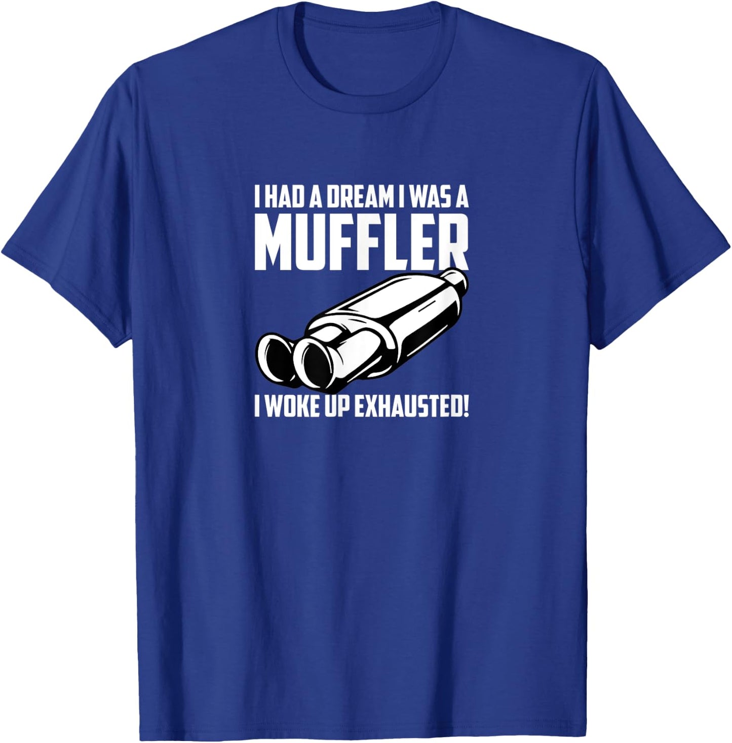 Muffler for Mechanical Engineer T-Shirt - T-Shirt | Royal