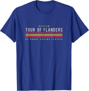 Tour of Flanders Spring Classic Belgium De Ronde T-Shirt - T-Shirt | Royal