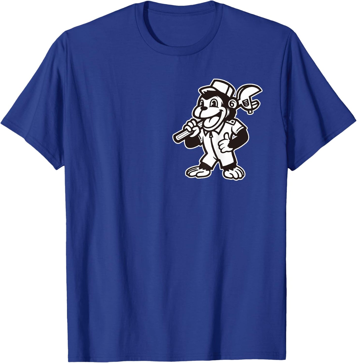 Vintage Grease Monkey T-Shirt - T-Shirt | Royal