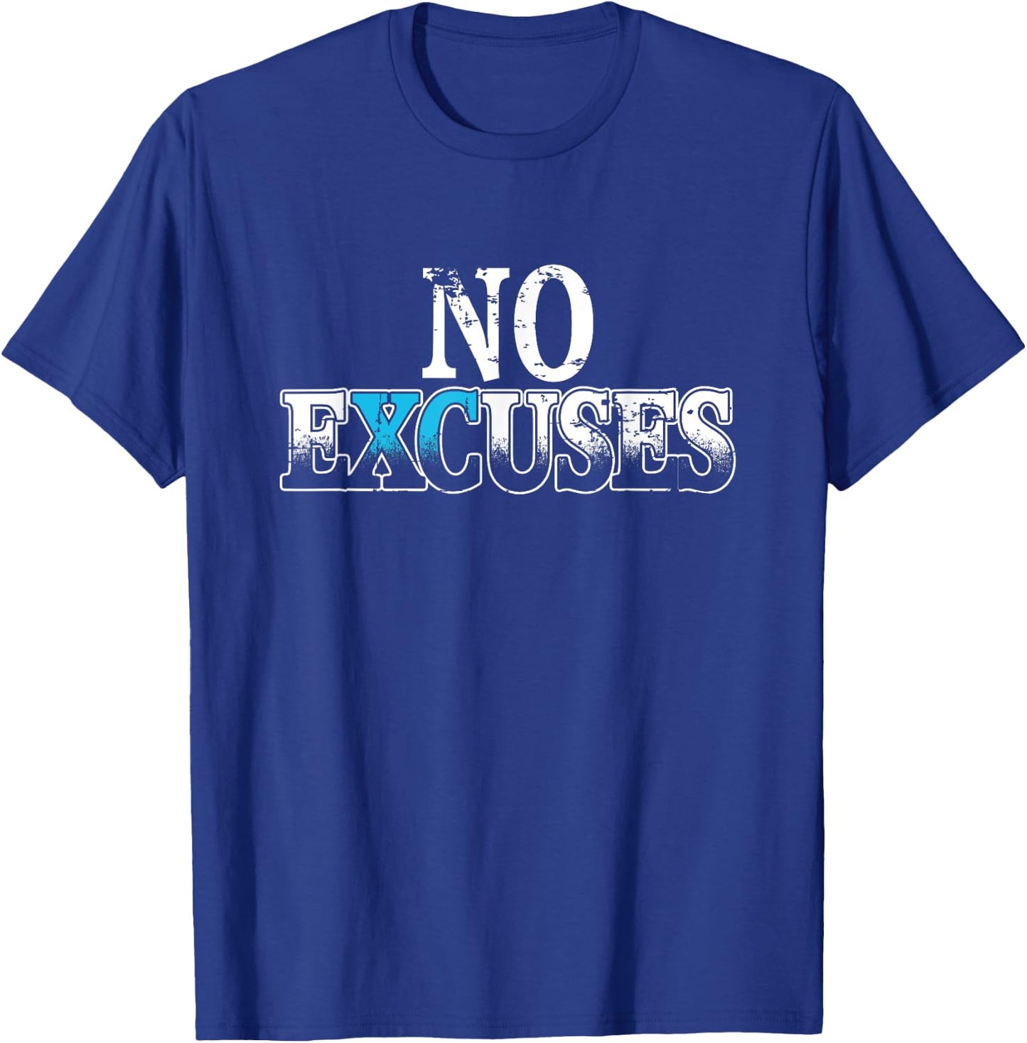 No eXCuses Run XC Runner Distance Runner Cross Country T-Shirt - T-Shirt | Royal