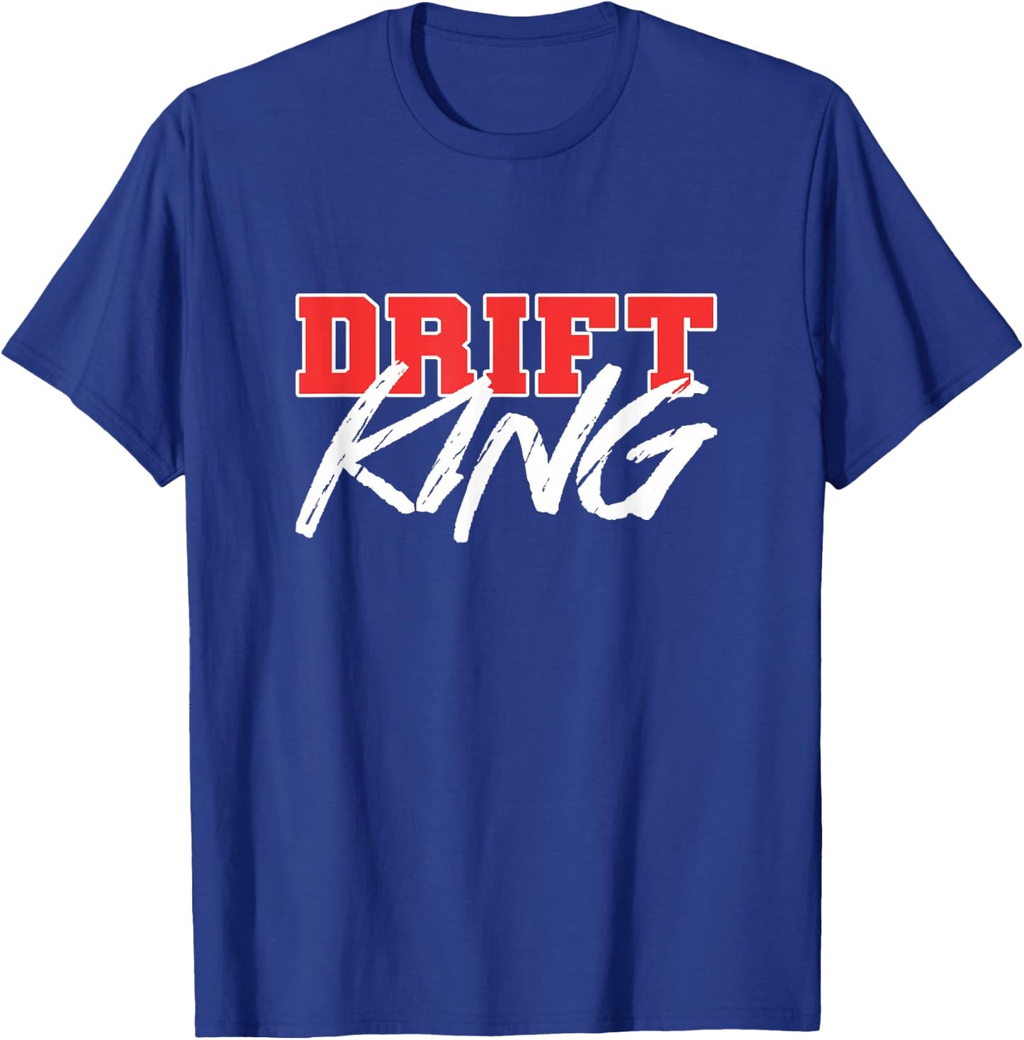 Drift King Professional Drifter T-Shirt - T-Shirt | Royal