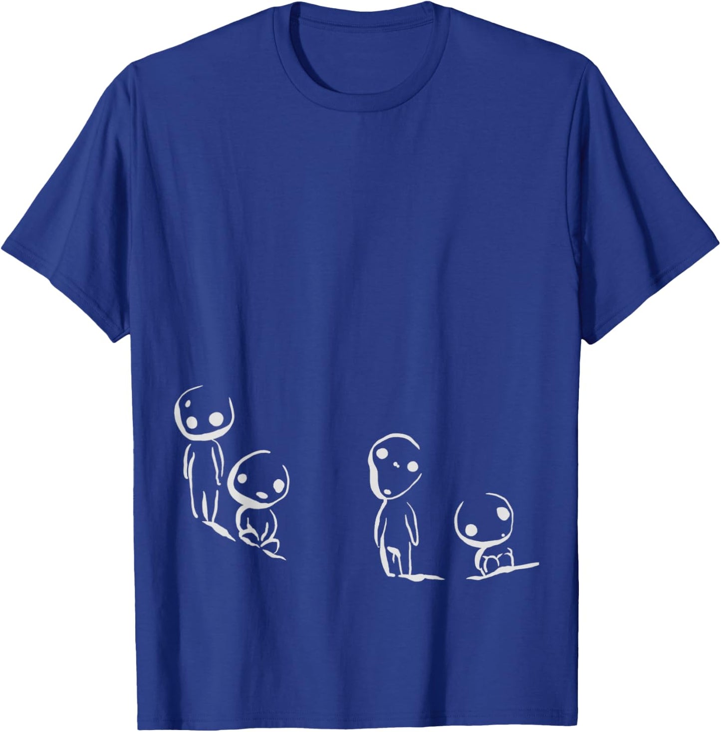 Kodama Fan Forest Spirit T-Shirt - T-Shirt | Royal