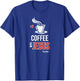 I love coffee with Jesus T-Shirt - T-Shirt | Royal
