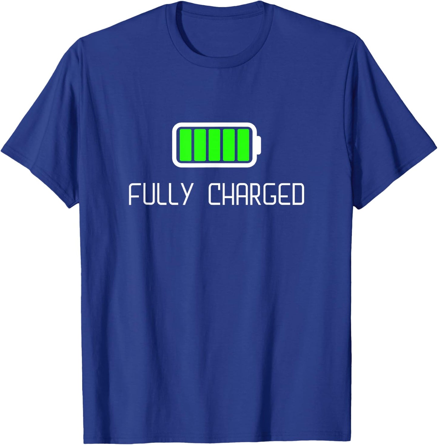 Fully Charged T-Shirt - T-Shirt | Royal