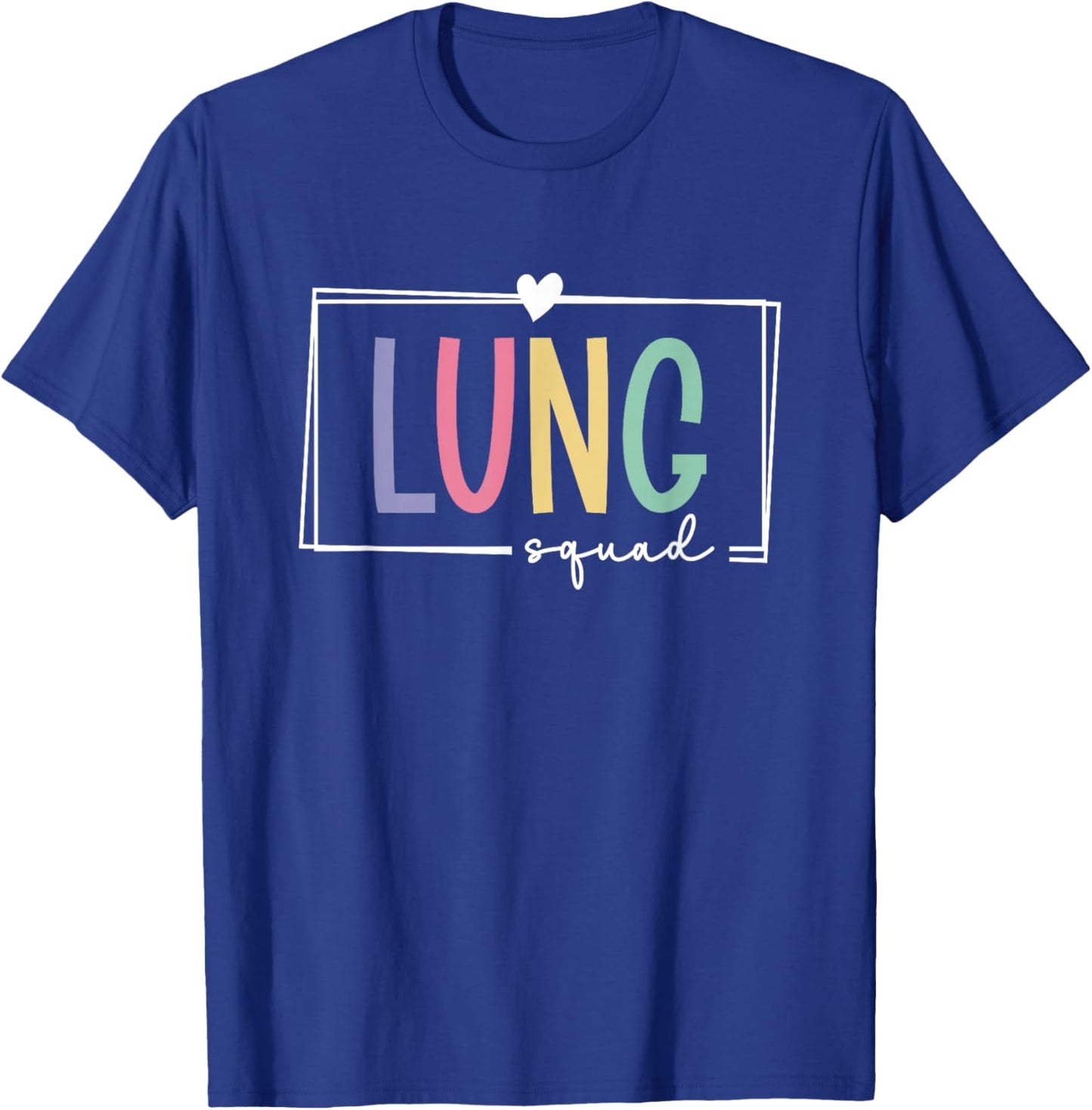 Lung Squad Respiratory Therapist Pulmonologist T-Shirt - T-Shirt | Royal