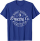 Mama's Boobery Breastfeeding Brewery New Mom Life Brewing Co T-Shirt - T-Shirt | Royal