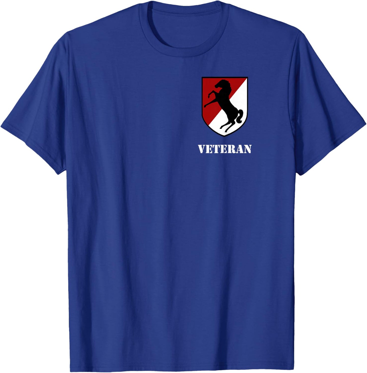 11th Armored Cavalry Regiment - 11th ACR Veteran T-Shirt - T-Shirt | Royal