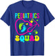 Pediatrics Squad Pediatric Pediatrician Nurse T-Shirt - T-Shirt | Royal