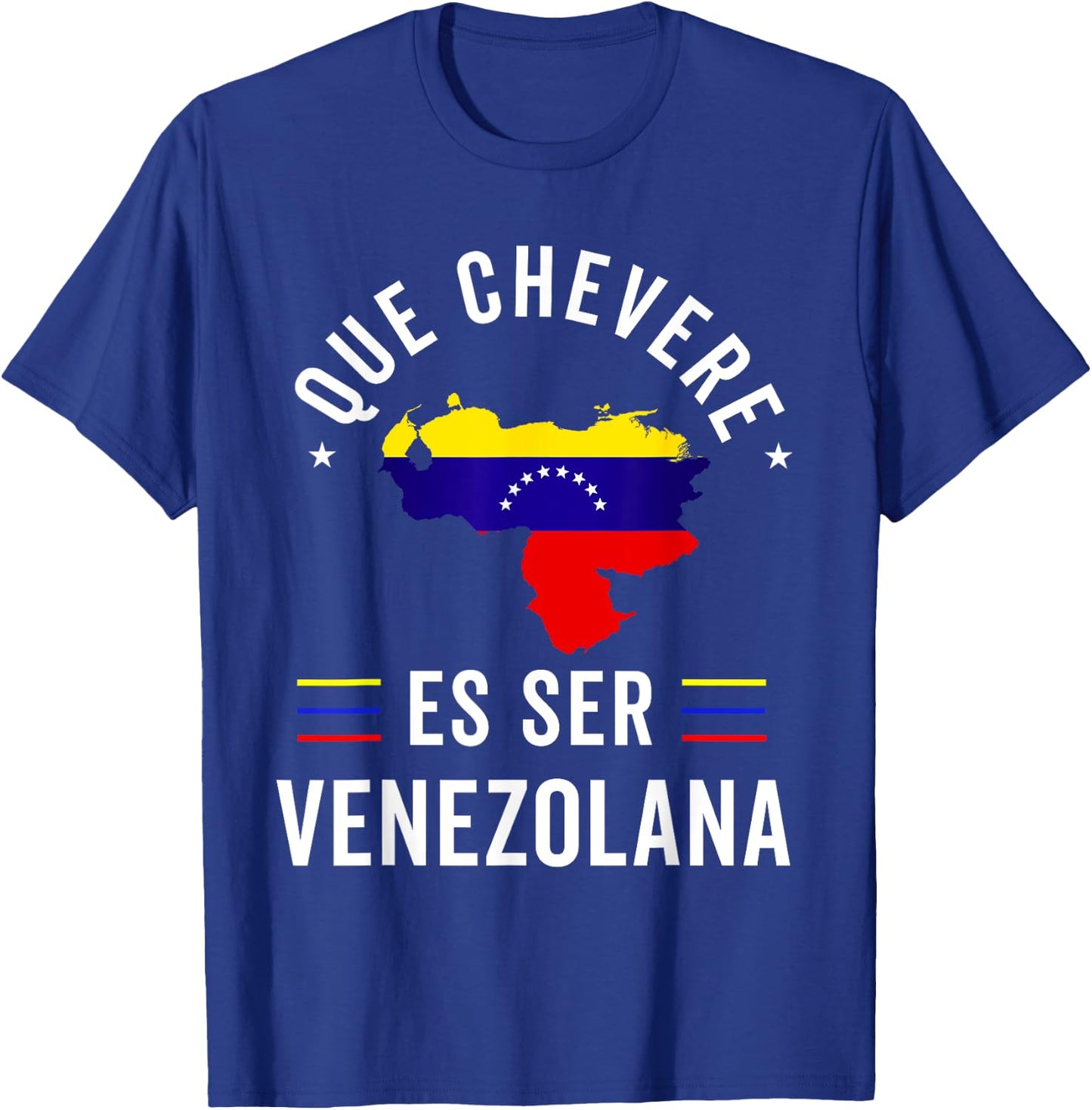 Venezuela Flag Pride Bandera Venezolana Camiseta Mujer Girl T-Shirt - T-Shirt | Royal