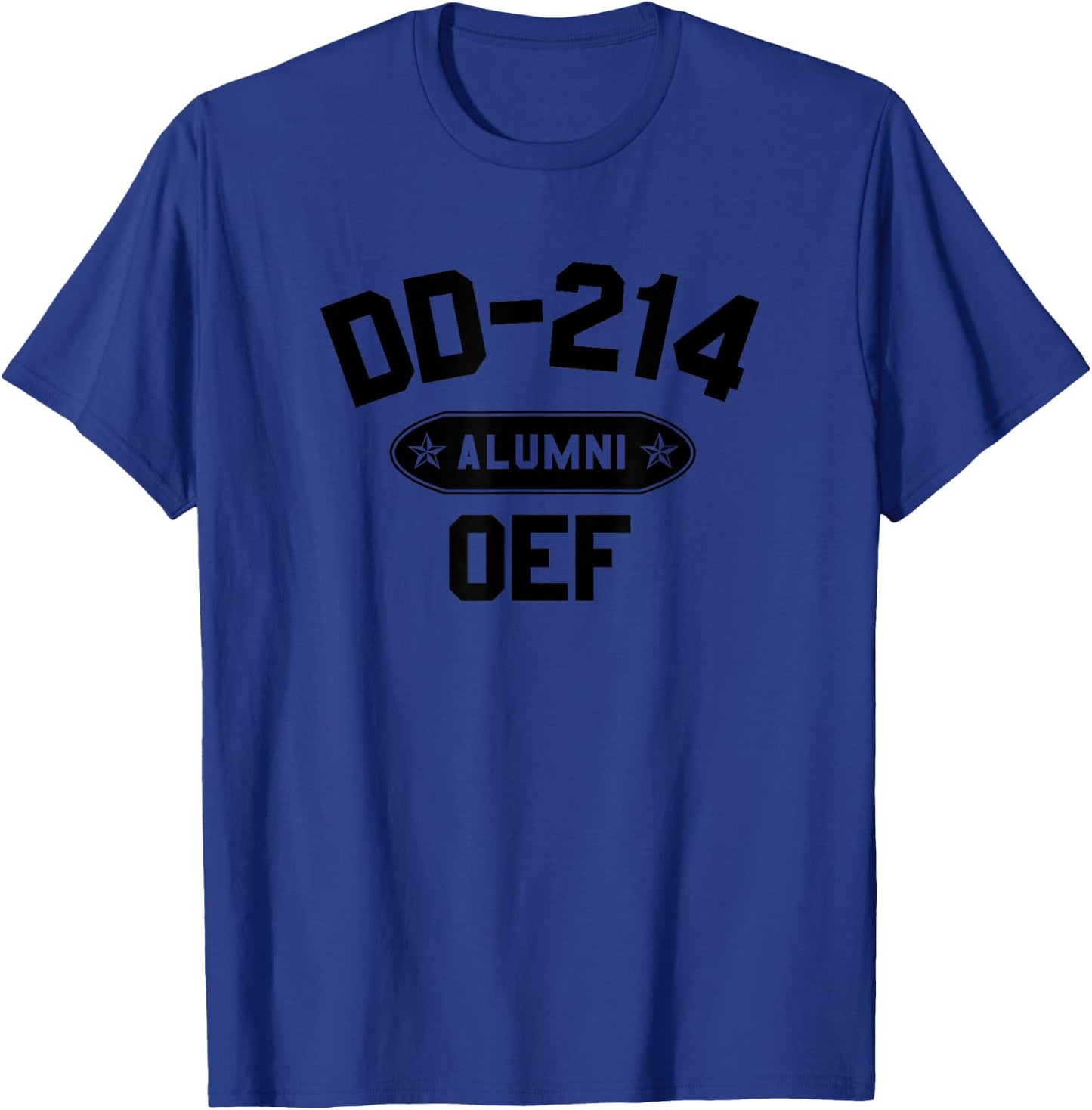 DD-214 Alumni OEF Operation Enduring Freedom Afganistan T-Shirt - T-Shirt | Royal