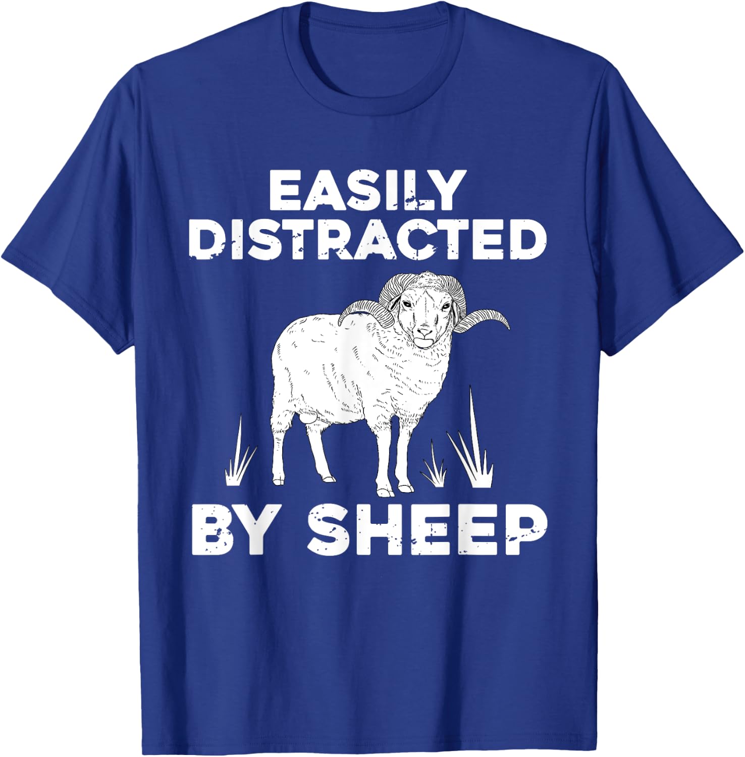 Cute Sheep Women Lamb Farm Animal Farmer Sheep Lover T-Shirt - T-Shirt | Royal