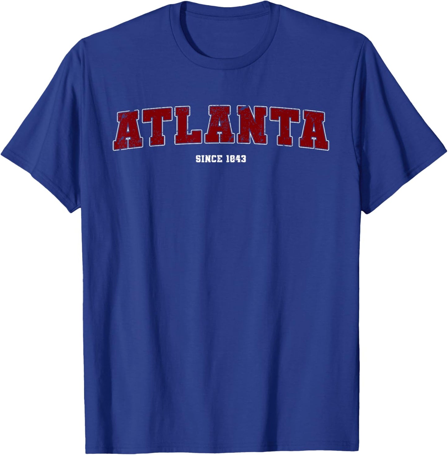 Atlanta City Design ATL Atlantan Women Men T-Shirt - T-Shirt | Royal