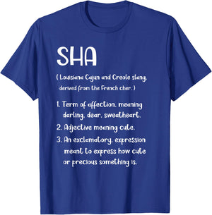 Creole Cajun Culture SHA Louisiana State New Orleans T-Shirt - T-Shirt | Royal