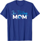 Ice Skating Mom Graphic Figure Skater Ice Skater Skates T-Shirt - T-Shirt | Royal