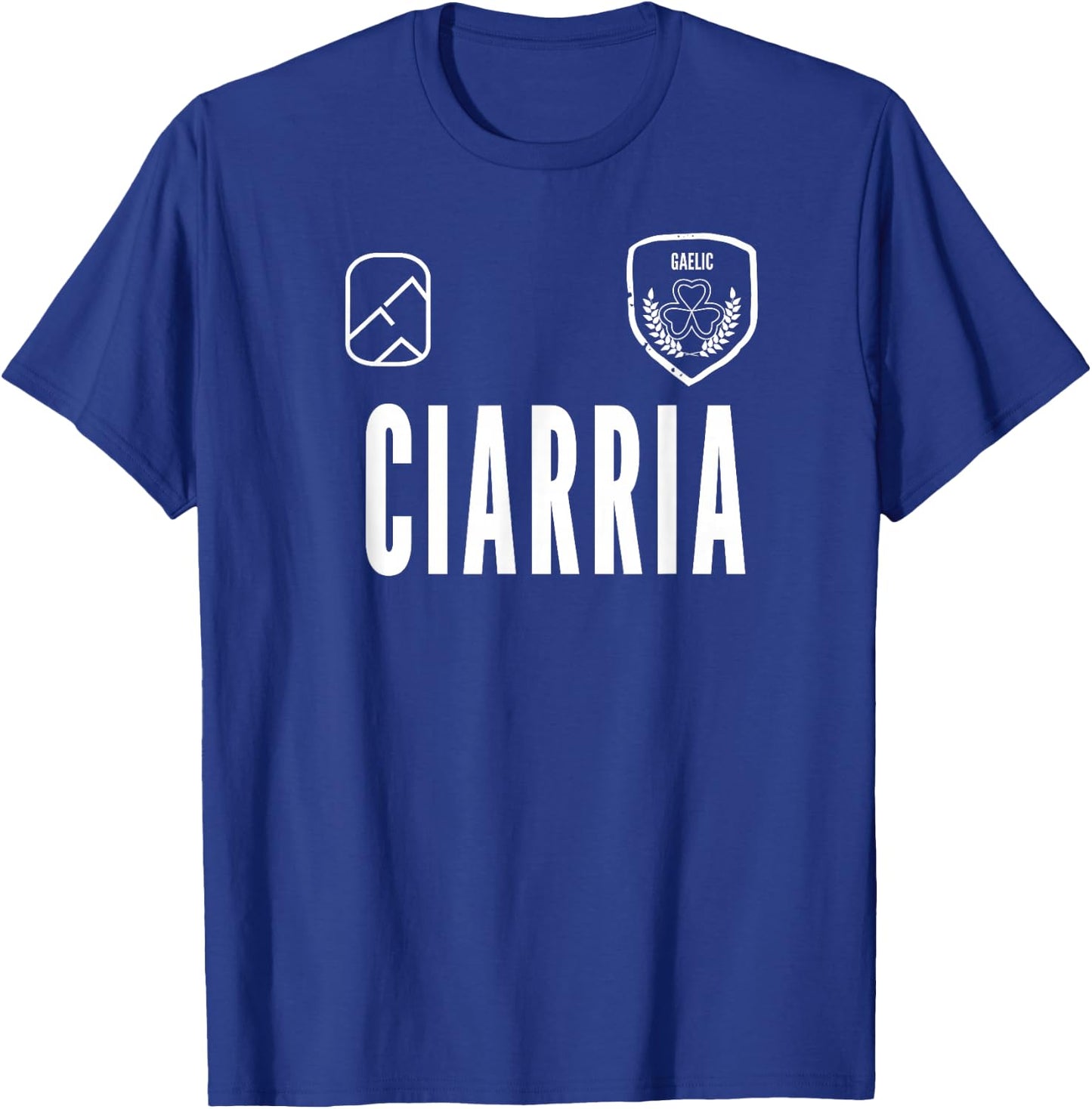 Kerry An Ciarrai Gaelic Football Jersey T-Shirt - T-Shirt | Royal
