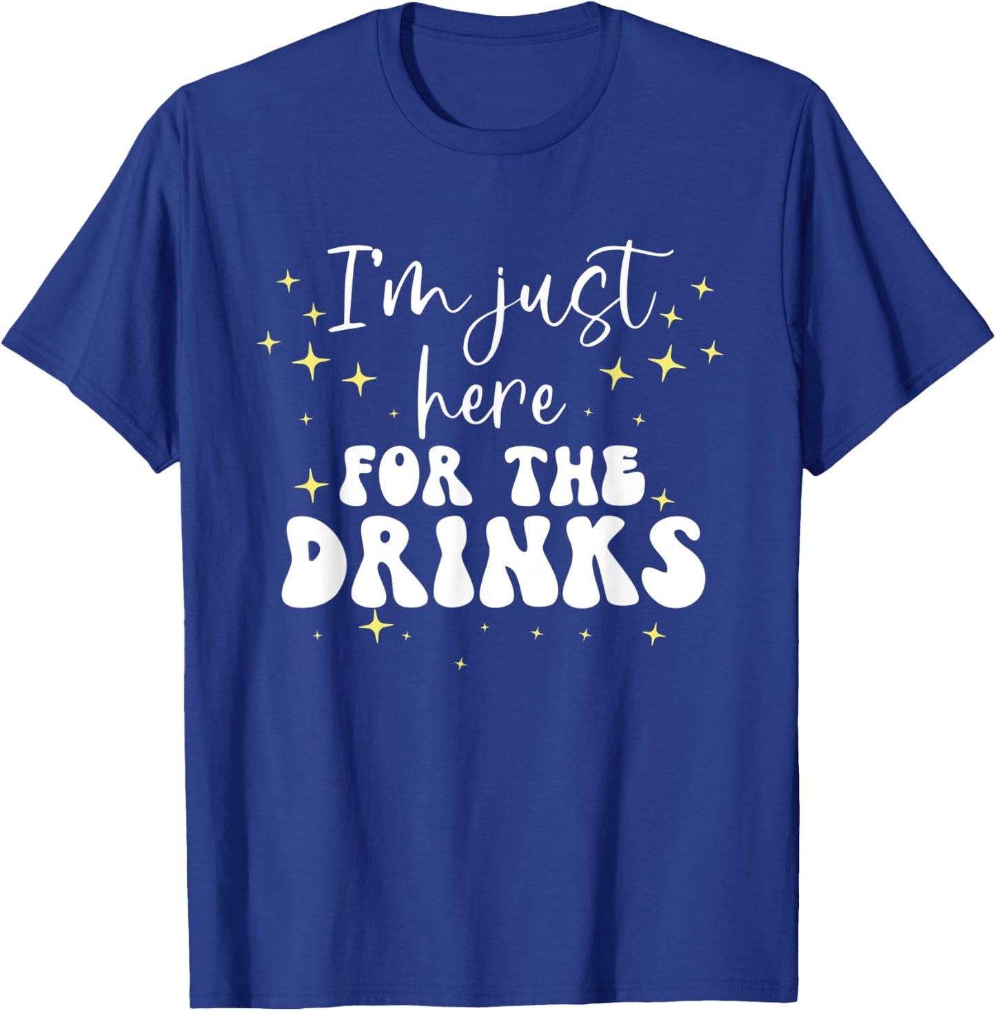 Just Here For The Drinks Halloween Group Matching Costumes T-Shirt - T-Shirt | Royal