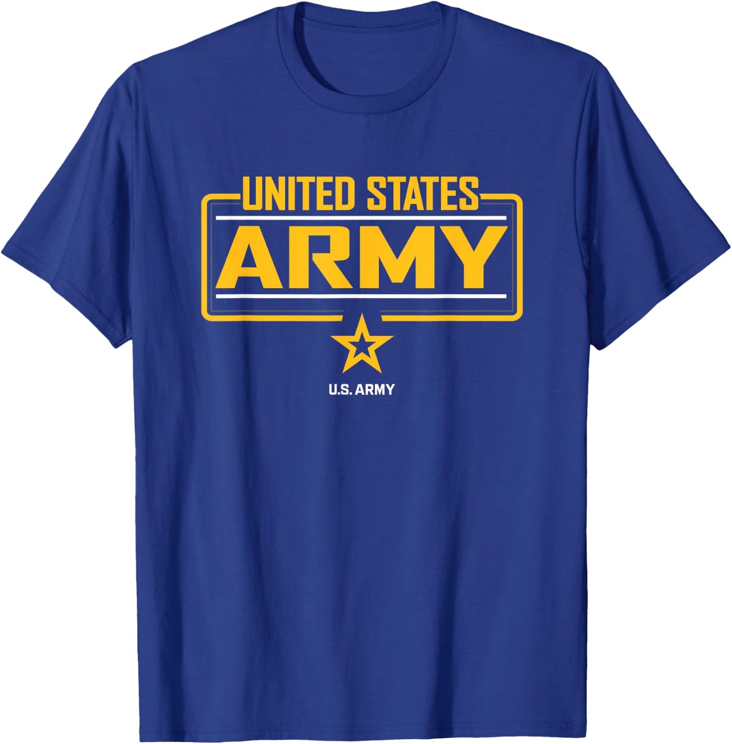 Military Army United State Star Officially Licensed T-Shirt - T-Shirt | Royal