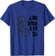 Is My Bike OK Funny Mountain Bike T-Shirt - T-Shirt | Royal