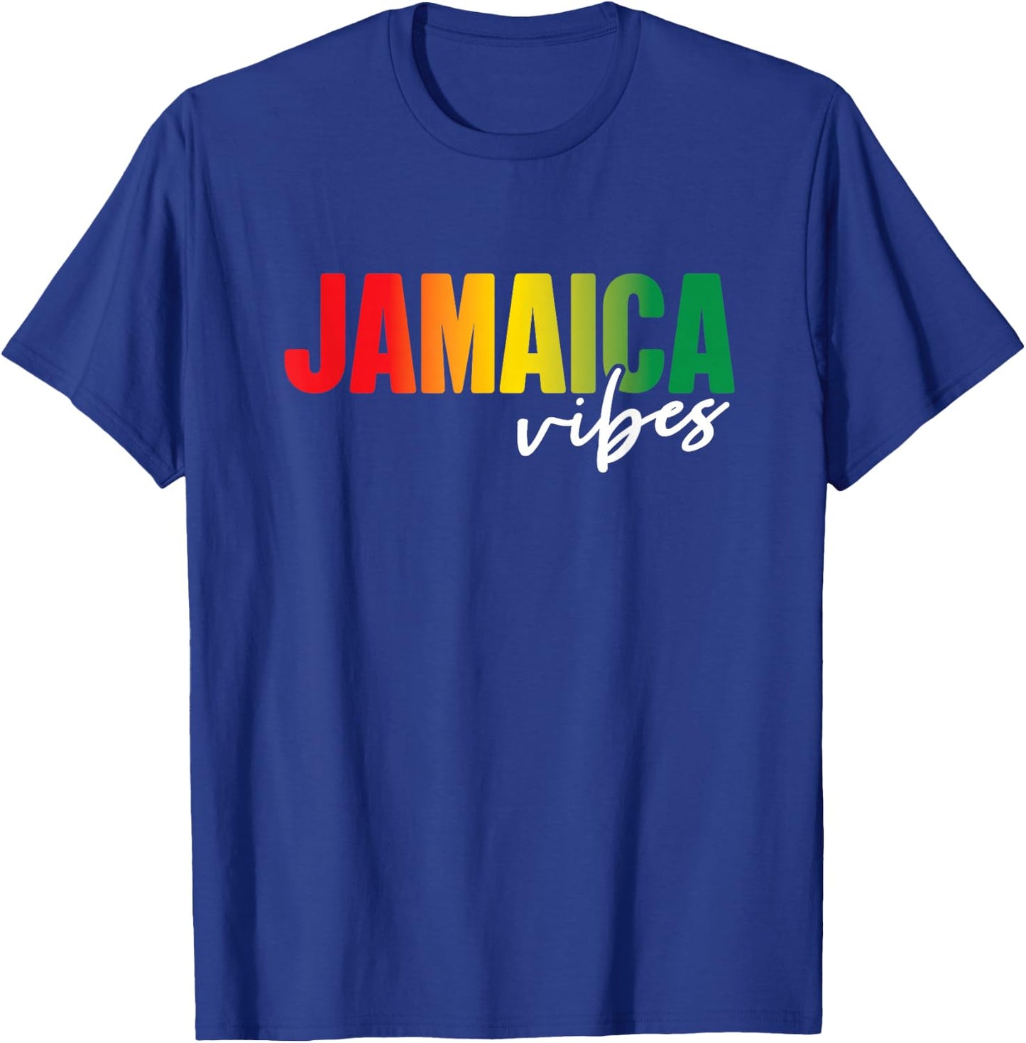 Retro Jamaica Vibes Jamaican Girls Vacation Souvenir T-Shirt - T-Shirt | Royal
