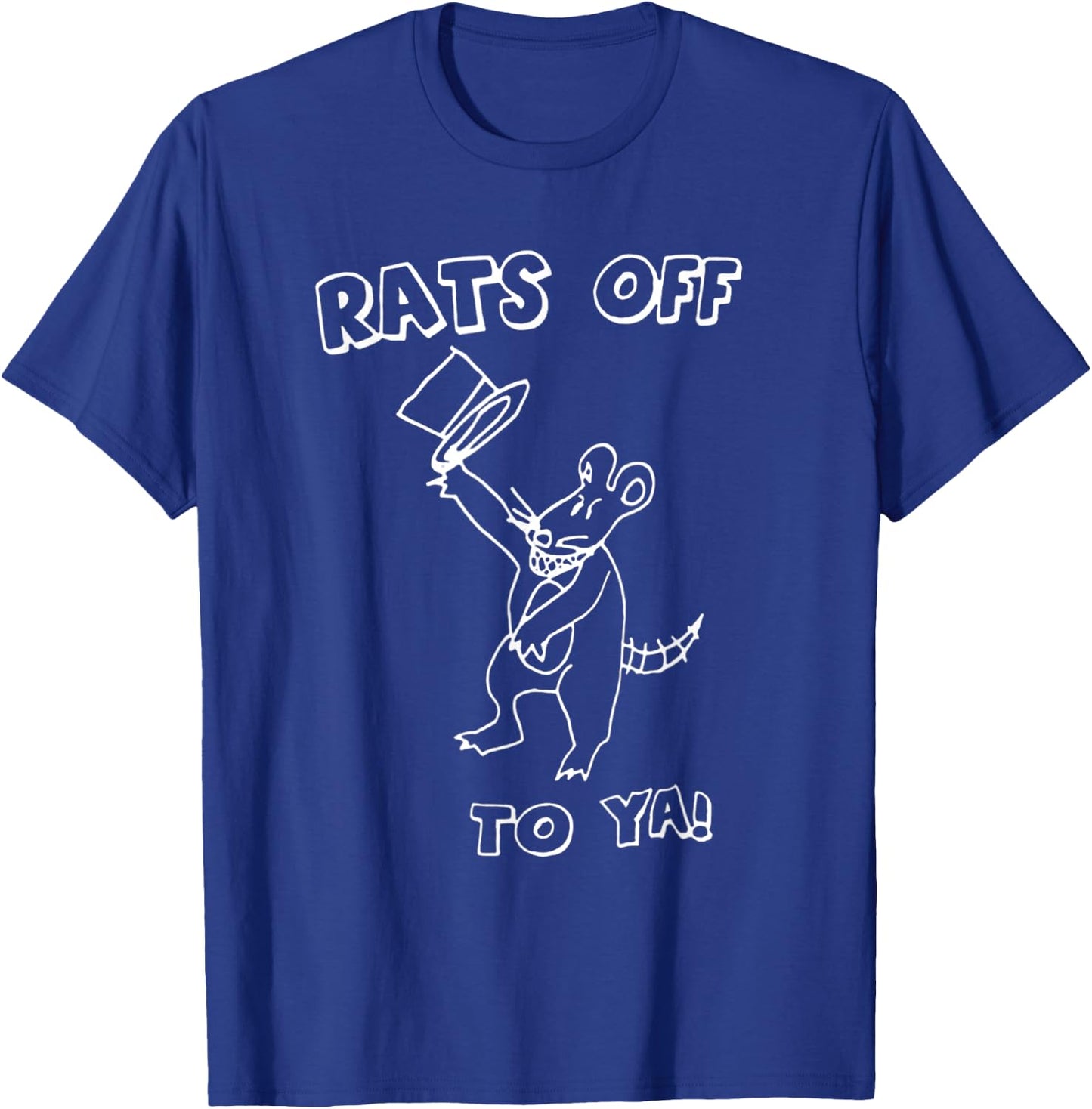 Funny Rat Off To Ya Mouse Costume T-Shirt - T-Shirt | Royal