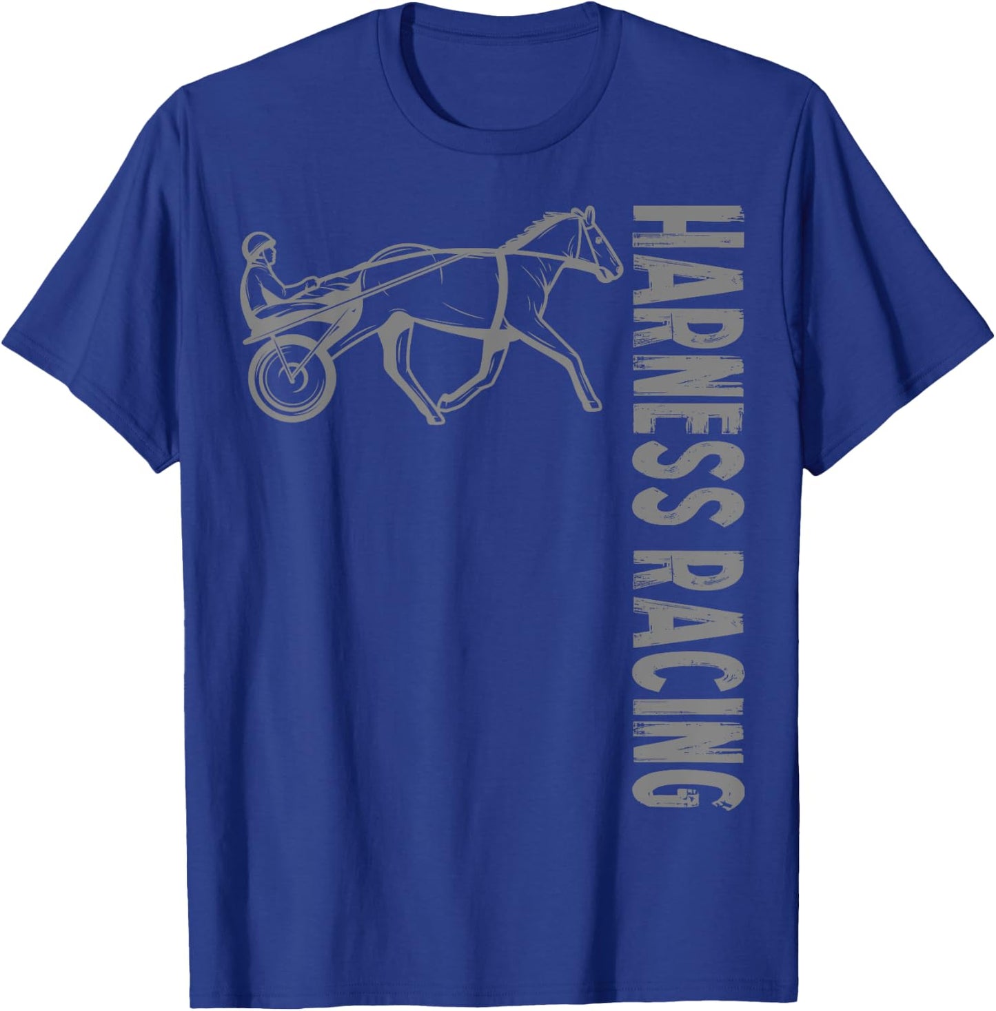 Horse Lover Sports Harness Racing T-Shirt - T-Shirt | Royal