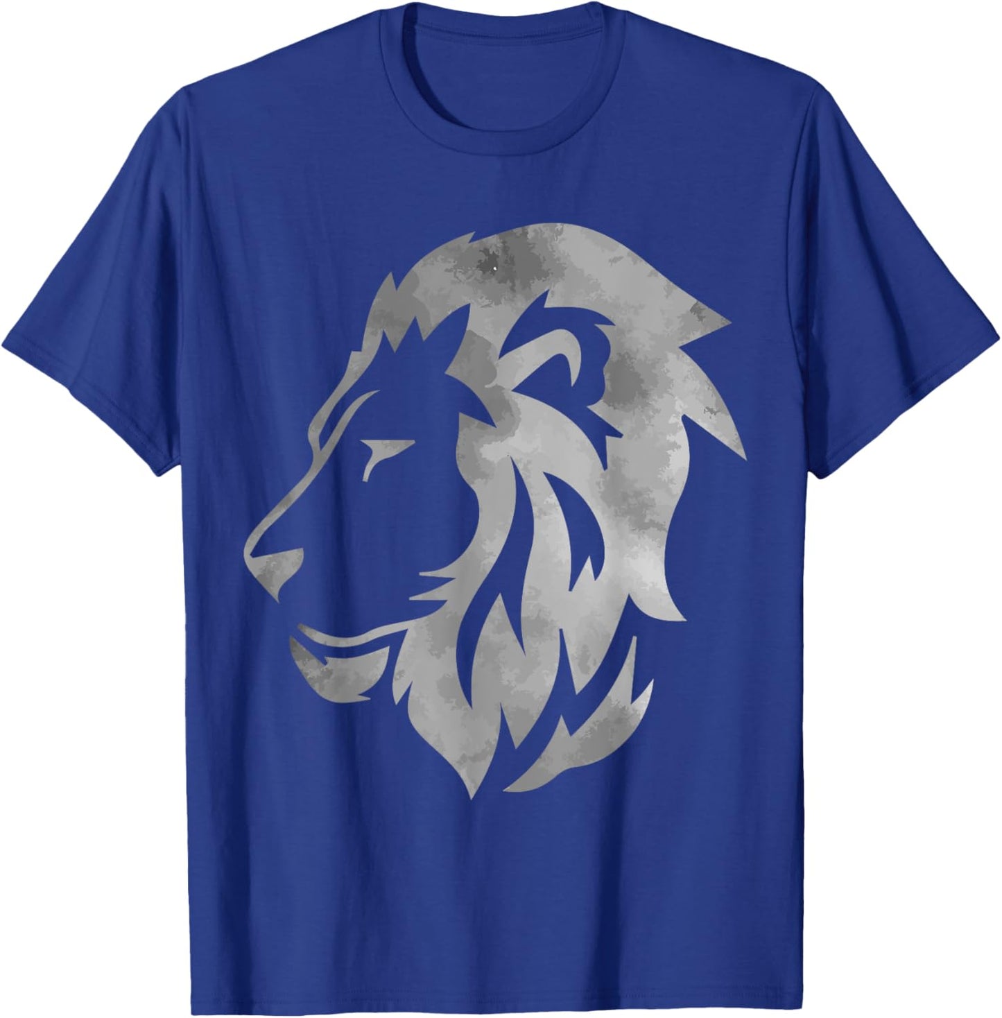 Lion Art Funny Felidae Large Cat Lover Outfit Men Women Kids T-Shirt - T-Shirt | Royal