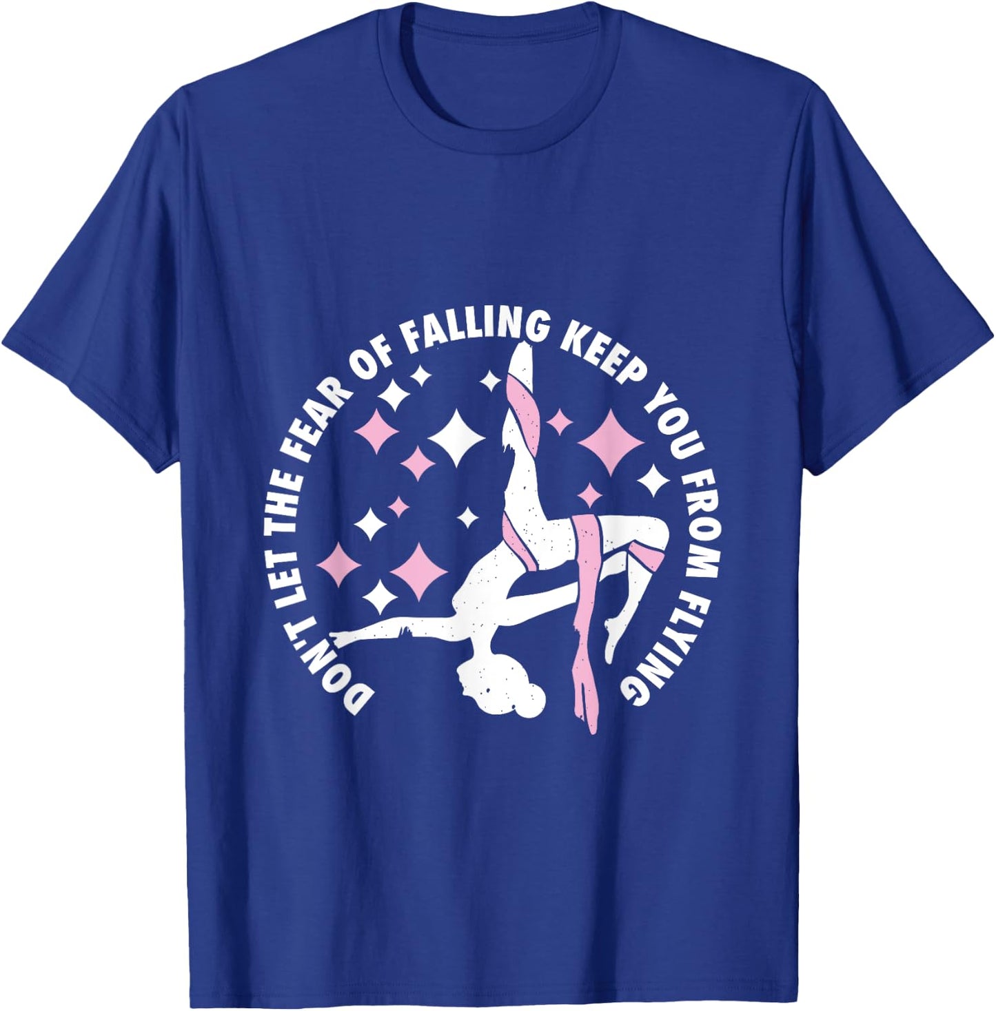 Aerialist | Aerial Yoga | Circus Artist from Silk Acrobatics T-Shirt - T-Shirt | Royal