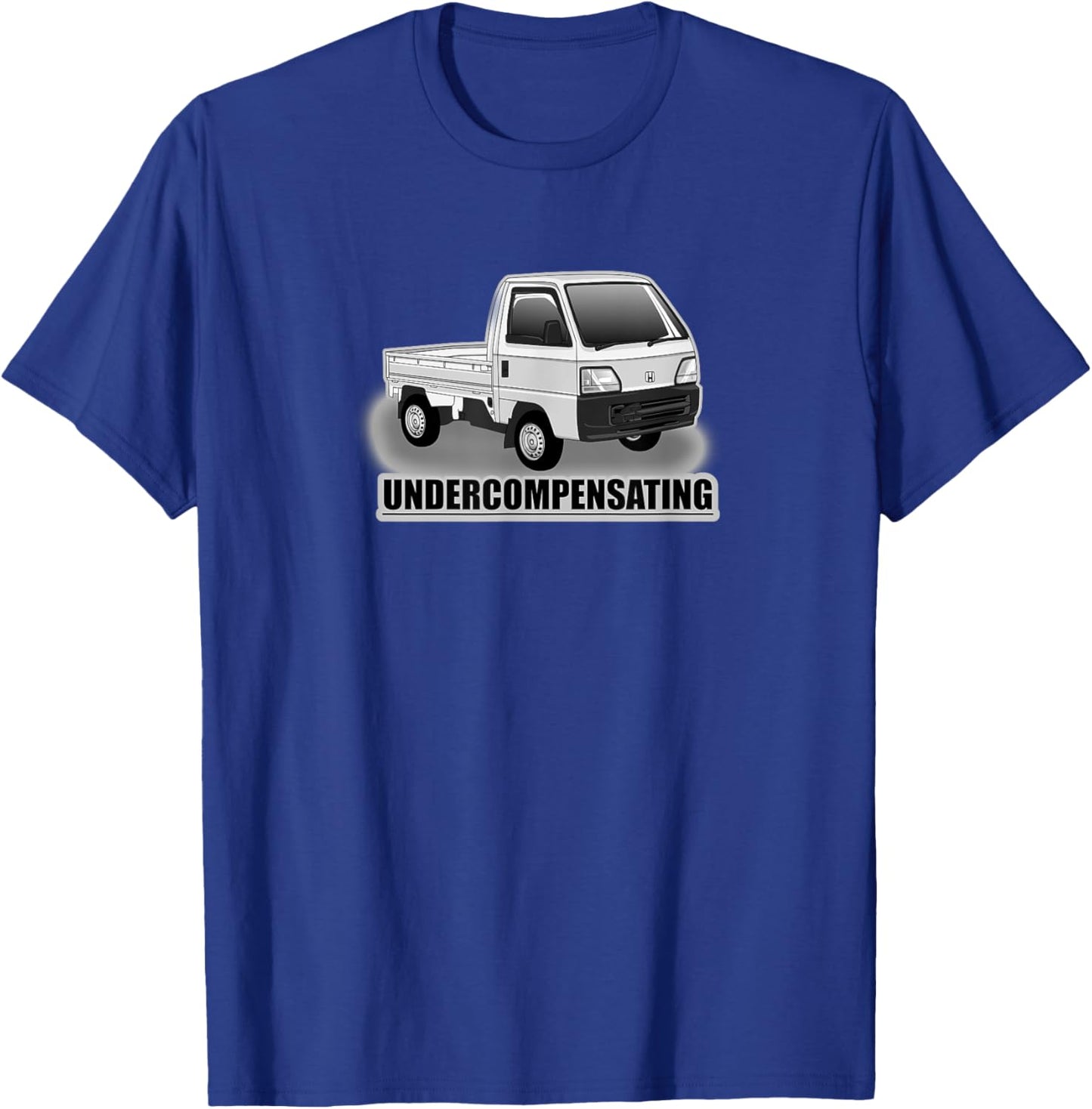 Undercompensating - Kei Truck Mini Truck T-Shirt - T-Shirt | Royal