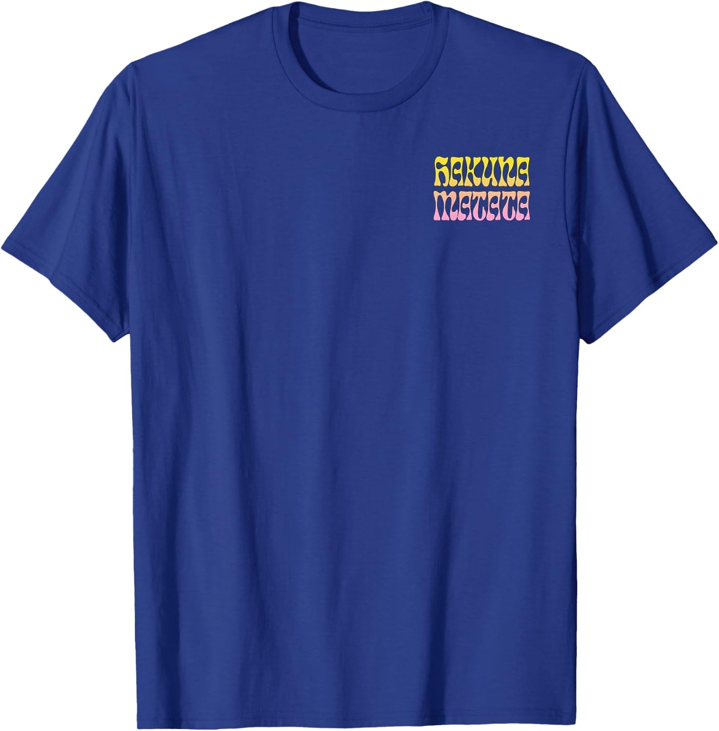 Disney The Lion King Simba Hakuna Matata Front and Back T-Shirt - T-Shirt | Royal