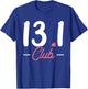 13.1 Club T-Shirt - T-Shirt | Royal
