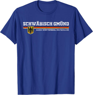 Schwabisch Gmund Germany / Deutschland T-Shirt - T-Shirt | Royal