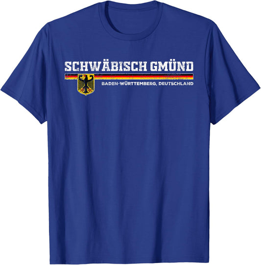 Schwabisch Gmund Germany / Deutschland T-Shirt - T-Shirt | Royal