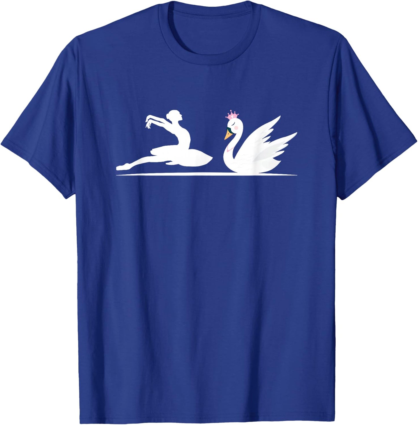 Swan Queen Ballet | Waterfowl | Swan Lovers T-Shirt - T-Shirt | Royal