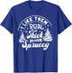 I Like Them Real Thick And Sprucey Christmas Tree Xmas Funny T-Shirt - T-Shirt | Royal