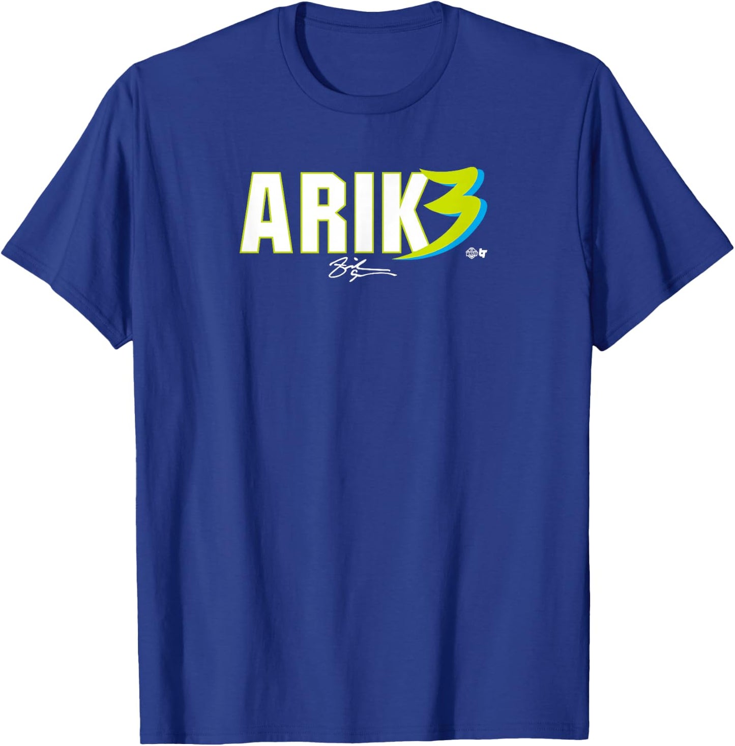 Arike Ogunbowale: ARIK3 - Dallas Basketball T-Shirt - T-Shirt | Royal