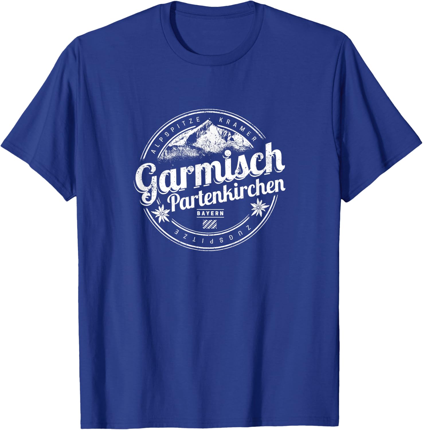 Garmisch Partenkirchen Bavaria Vintage Alps Germany Souvenir T-Shirt - T-Shirt | Royal