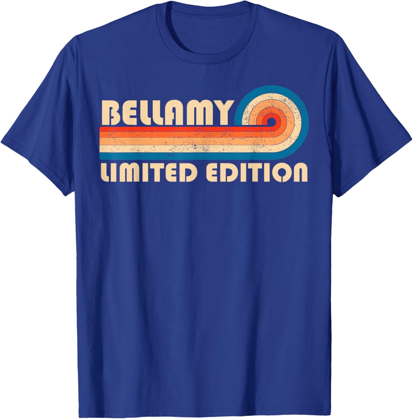 BELLAMY Surname Retro Vintage 80s 90s Birthday Reunion T-Shirt - T-Shirt | Royal