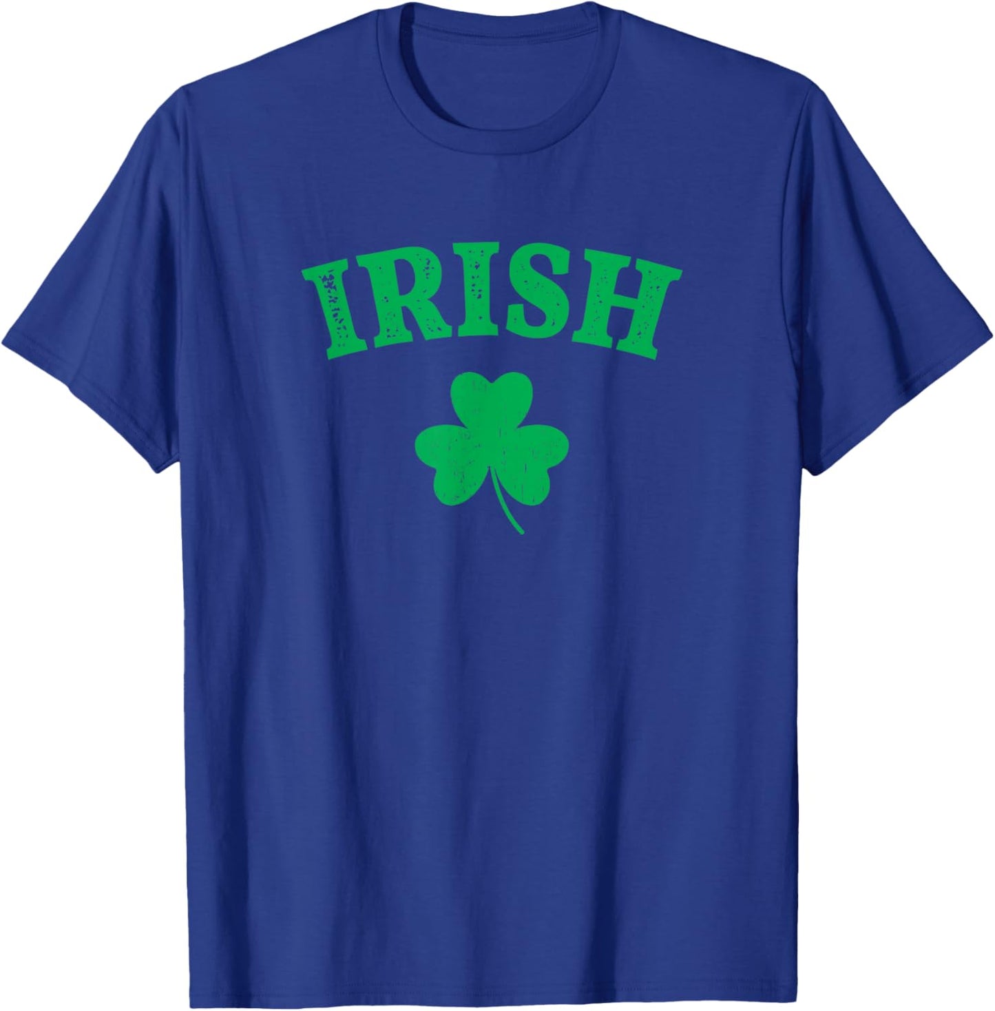 St. Patricks Day Vintage Irish - Men's Black Small Classic Fit Short Sleeve T-Shirt - T-Shirt | Royal